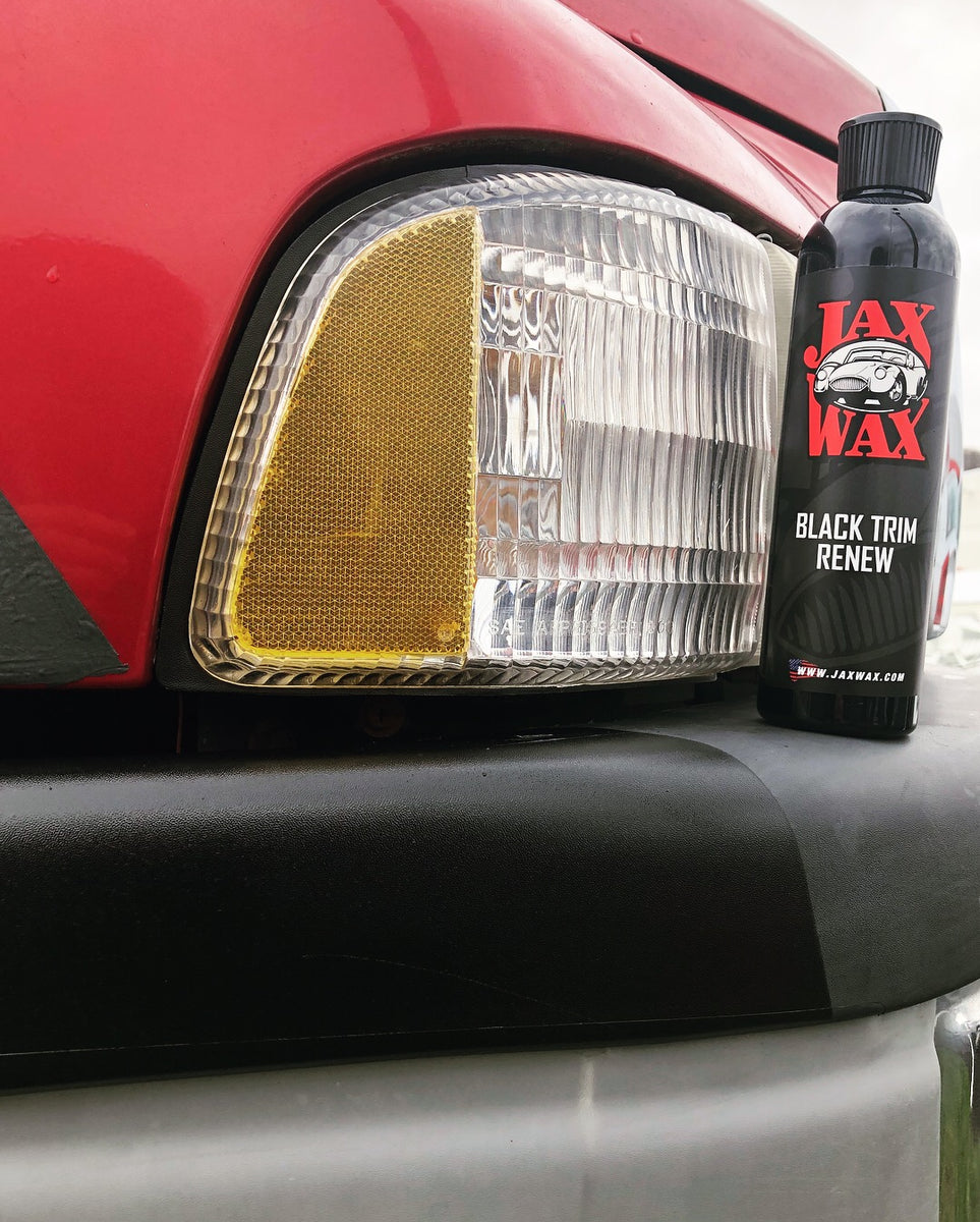 Jax Wax Black Trim Renew 8 oz. 
