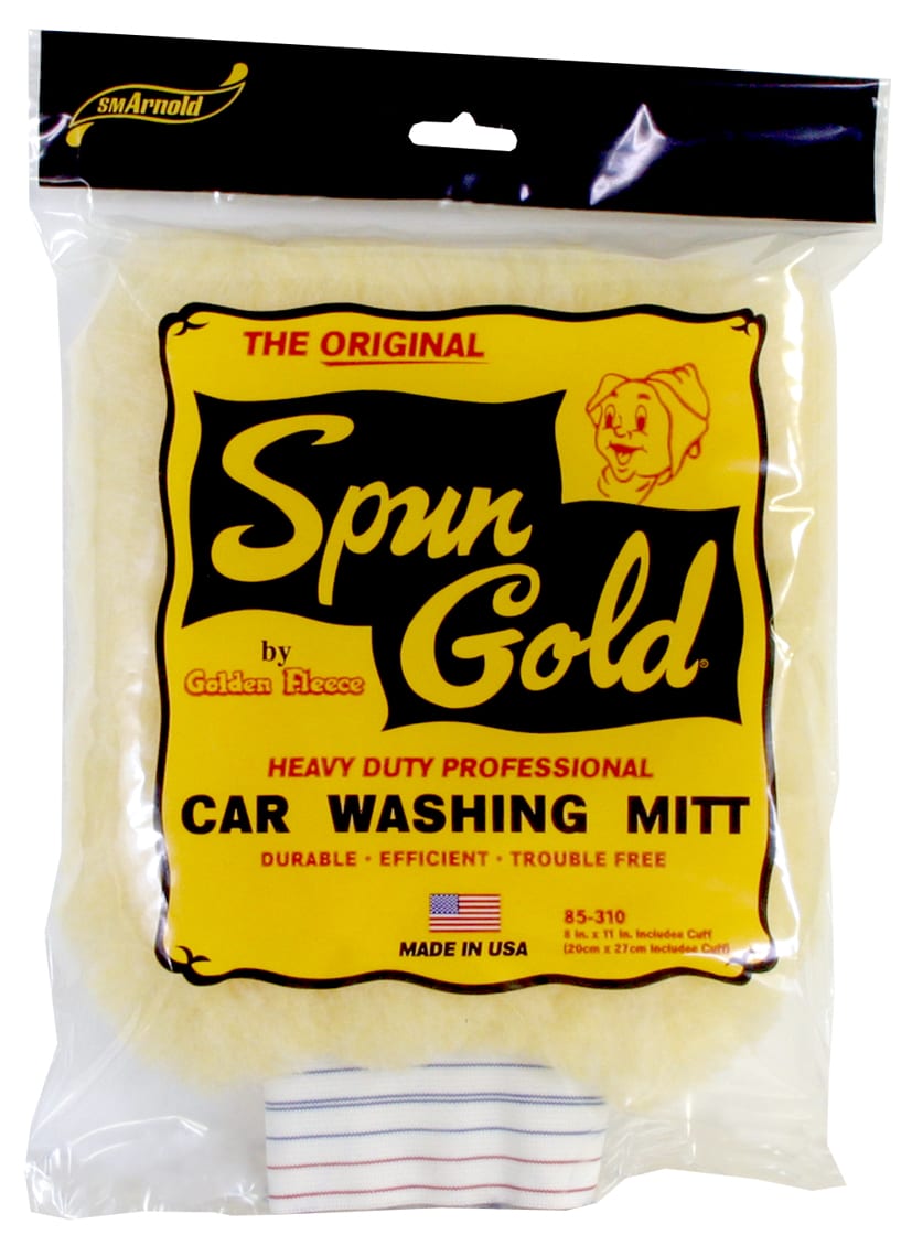 WASH MITT - SPUN GOLD