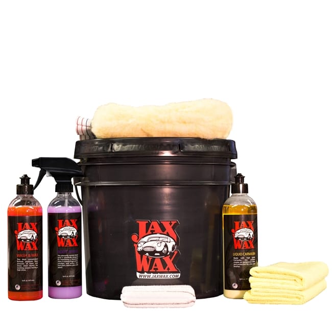 JAX WAX EASY WASH AND WAX CAR CARE BUCKET ORGANIZER KIT – Jax Wax of Arizona