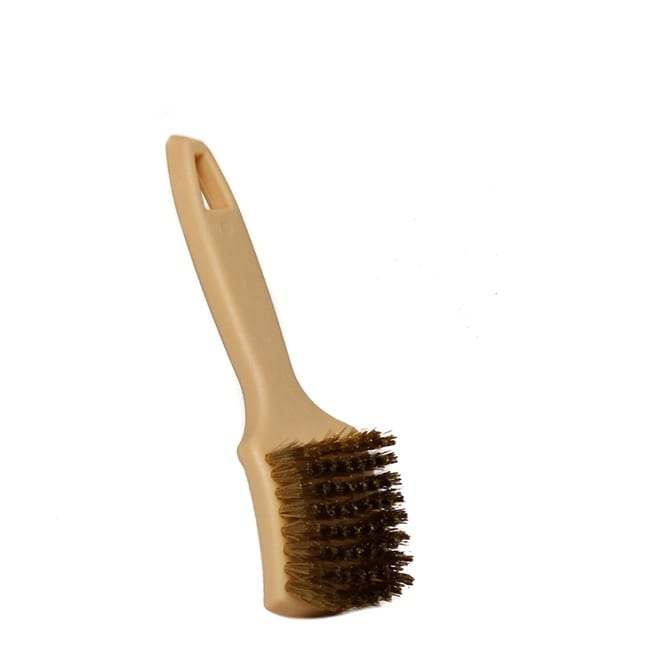 BRASS TIRE AND WHITEWALL BRUSH